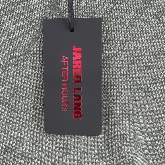 Jared Lang After Hours Camo Elbow Sweater Men's Size Medium Heathered Green NEW - Picture 5 of 9